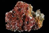 Red Calcite Crystal Cluster - Mexico #72011-1